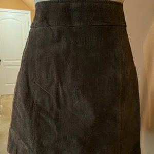 Neutral Zone Genuine Leather Skirt
